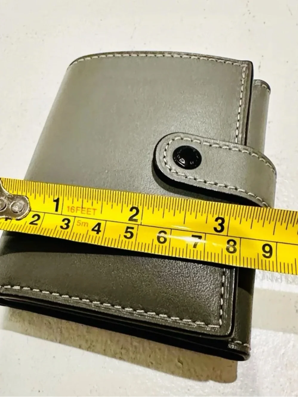 💕Coach Retail Store Leather Small Heather Gray Billfold Walllet NWOT!💕 👛